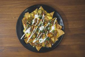  Nachos Boloñesa